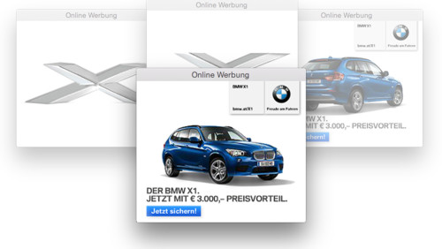 BMW X1 Banner